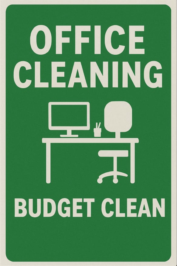 Office cleaning with Budget Clean